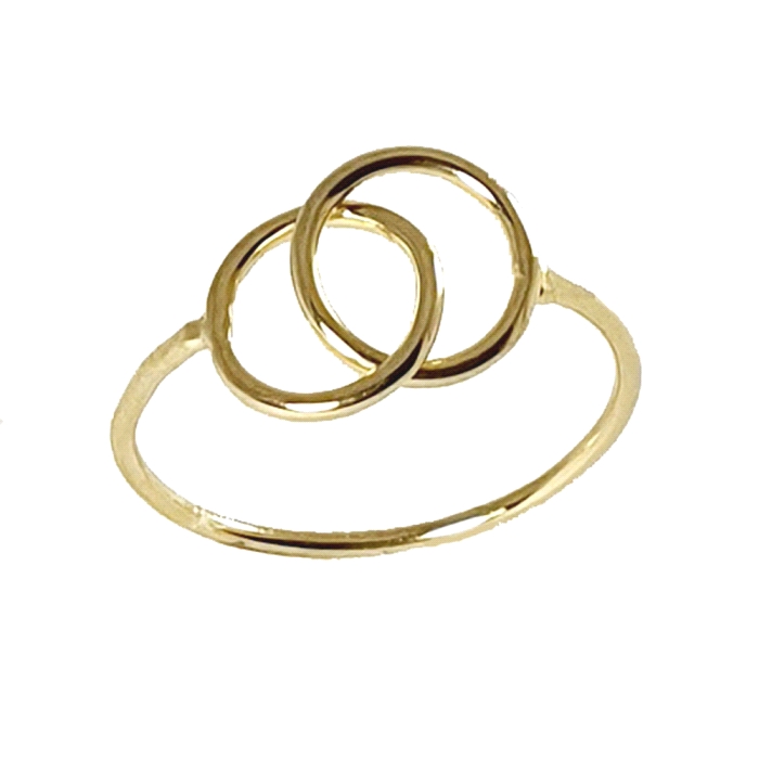 ANILLO CIRCULOS ORO 18 KT