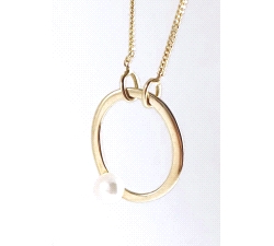 GARGANTILLA   ORO 18 KT PERLA