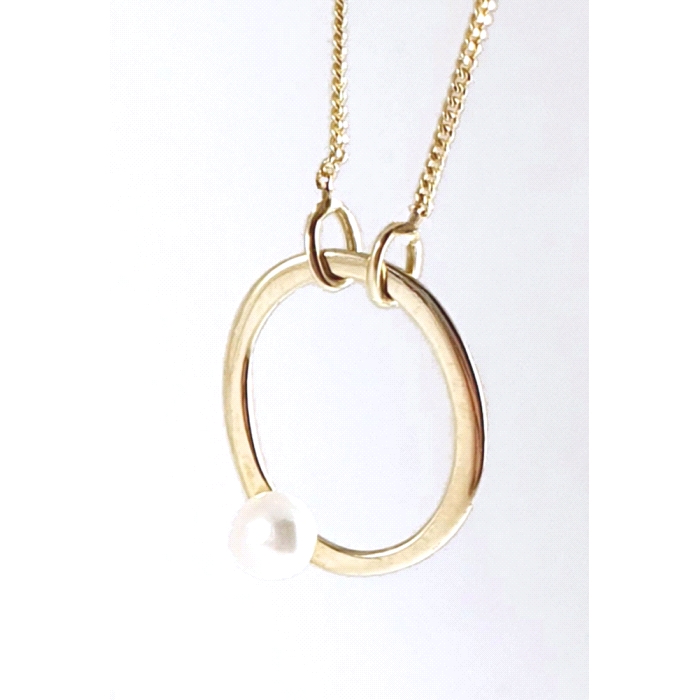 GARGANTILLA ORO 18 KT PERLA