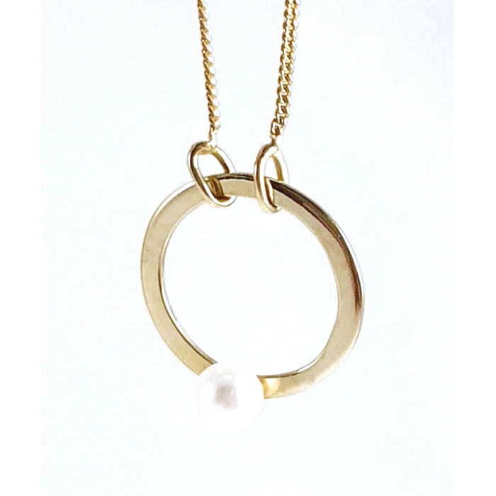 GARGANTILLA ORO 18 KT PERLA