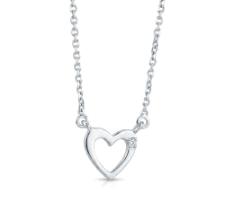 GARGANTILLA ORO 18 KT DIAMANTE  0.005 CT