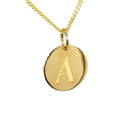 GARGANTILLA INICIAL ORO 18 KT