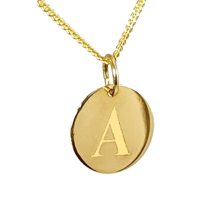 GARGANTILLA INICIAL ORO 18 KT