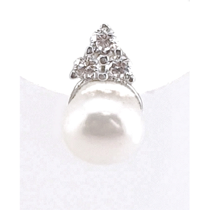 PENDIENTES ORO 18 KT PERLA