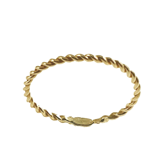ANILLO ESPIRAL  ORO 18 KT