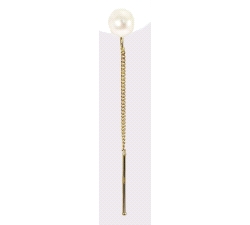 PENDIENTES ORO 18 KT PERLA CULTIVADA