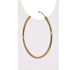 PENDIENTES ARO ORO 18 KT 1.5X35