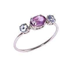 ANILLO ORO 18 KT COLOR FINO