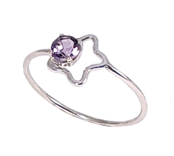 ANILLO ORO 18 KT COLOR FINO