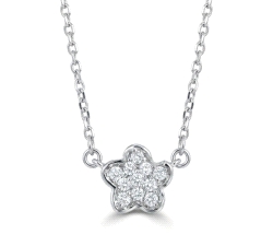 GARGANTILLA ORO 18 KT DIAMANTES 0.06 CT