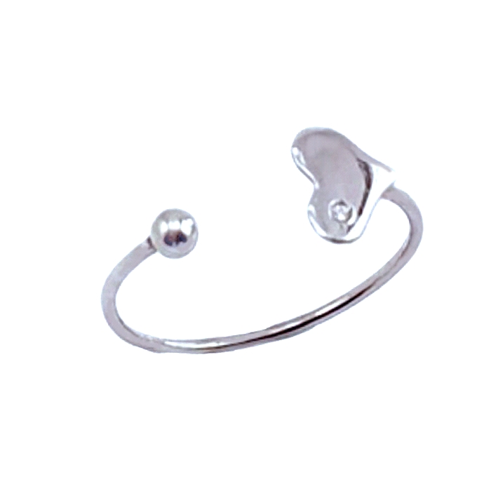 ANILLO CORAZON ORO 18 KT DIAMANTE