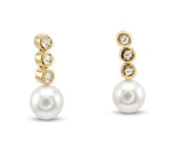 P.PEND. 0.08 CT BRILL PERLA