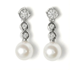 P.PEND. 0.13 CT BRILL  PERLA