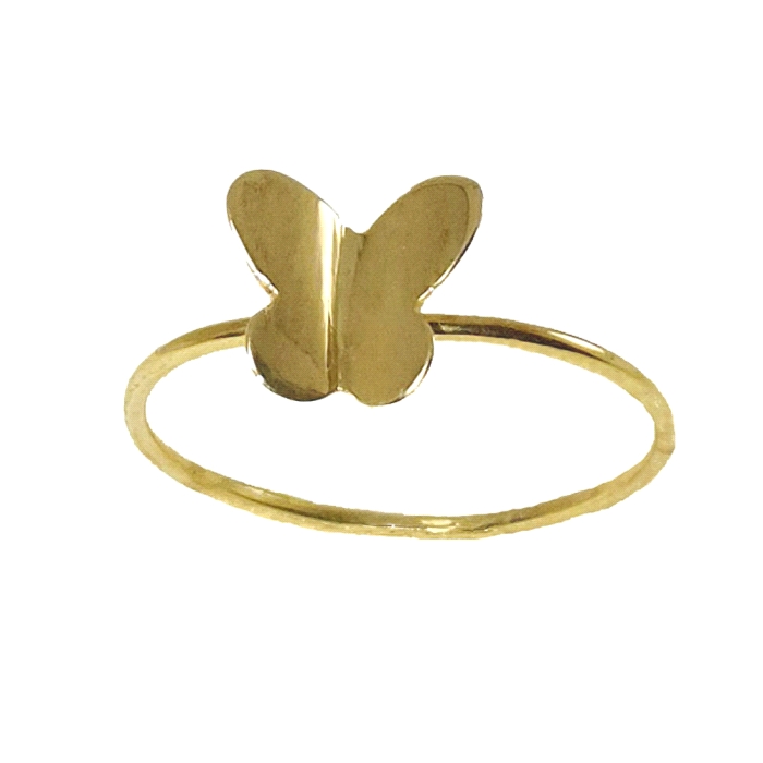 Anillo mariposa oro 18 kt