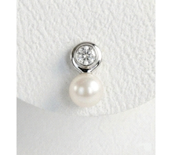 P.PEND. 0.02 CT BRILL PERLA