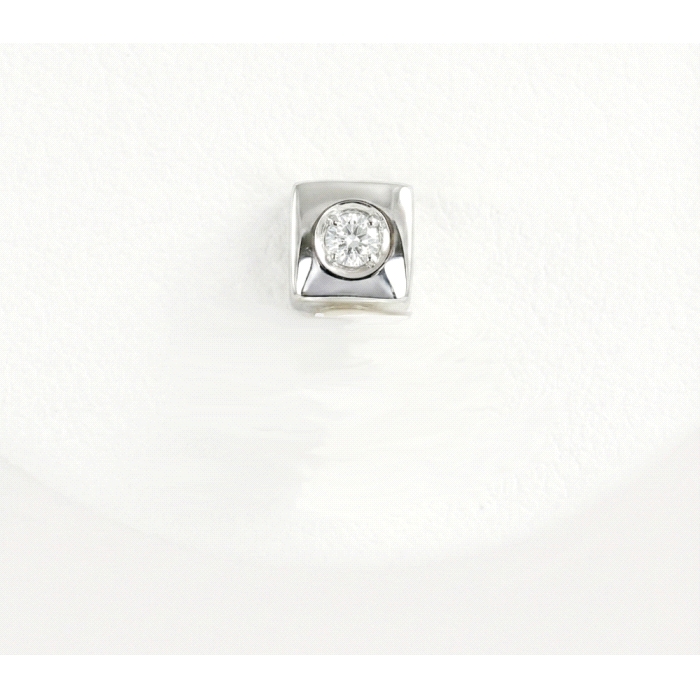 Pendientes mini oro 18 kt diamantes