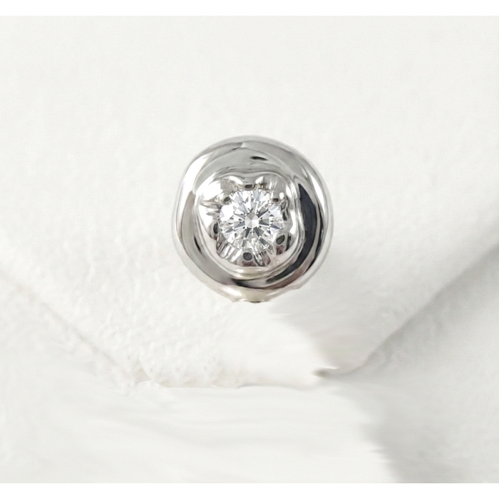 Pendientes oro 18 kt diamantes