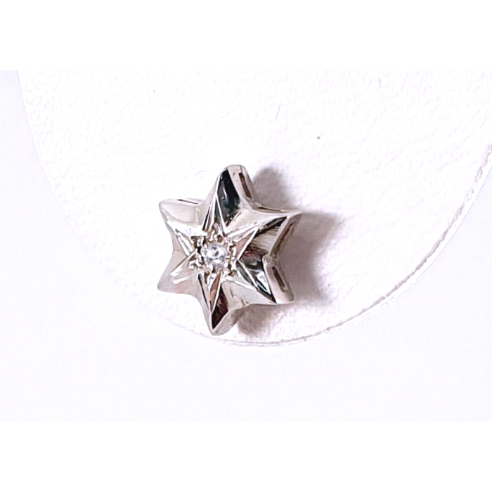 Pendientes oro 18 kt diamantes