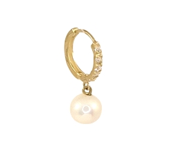 AROS ARTICULADOS 18 KT C0.15 CT DIAMANT PERLA                                                       