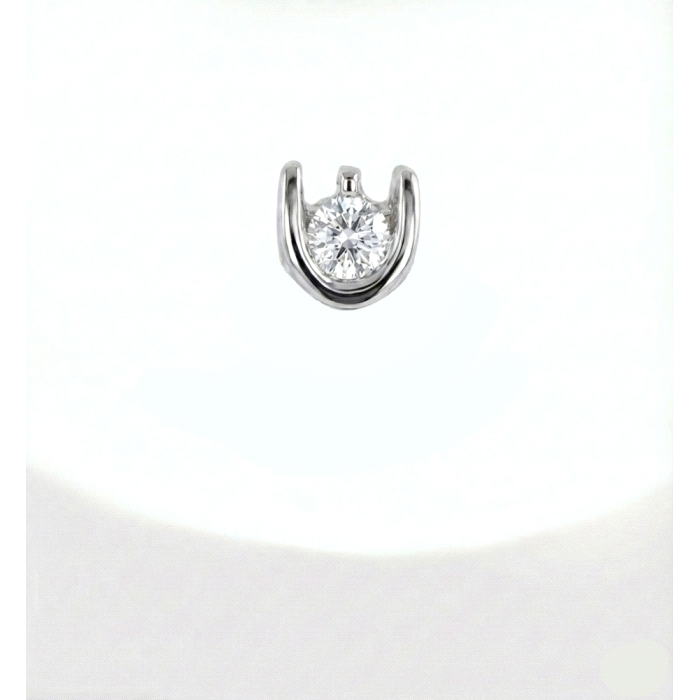 Pendientes mini oro 18 kt diamantes