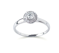 SOLITARIO BRILLANTE 0.25 CT                                                                         