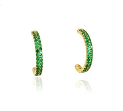 PENDIENTES ARO ORO 18 KT  COLOR FINO                                                                