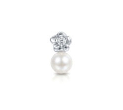 P,PEND. BRILLANTE 0.02 CT  PERLA