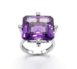 SOR.BRILL 0.06 CT  AMATISTA FINA,