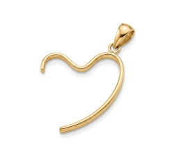 COLGANTE  ORO 18 KT CORAZON                                                                         