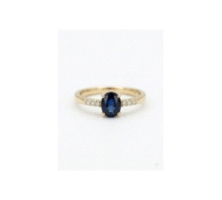 ANILLO O.A. 18 KT COLOR FINO 0.03 CT DIAMANTES