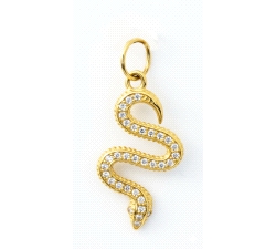 COLGANTE  SERPIENTE CIRCONITAS