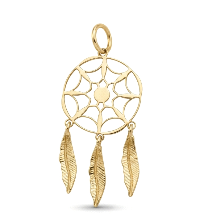 Colgante atrapasueños oro 18 kt