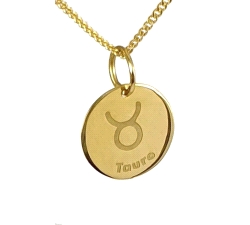 COLGANTE  TAURO ORO 18  KT AMARILLO