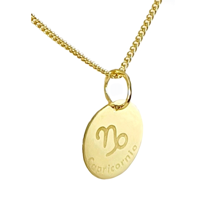 COLGANTE CAPRICORNIO ORO 18 KT