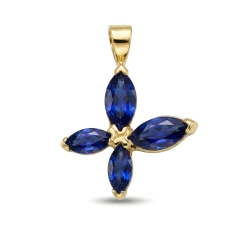 COLGANTE ORO 18 KT COLOR FINO