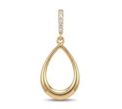 COLGANTE ORO 18 KT  0.03 CT DIAMANTES