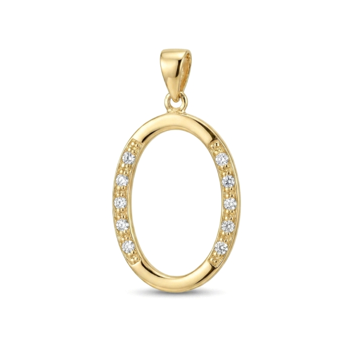 Colgante oro 18kt 0.05 ct diamantes