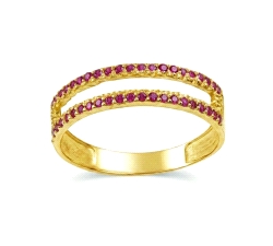 Anillo oro 18 kt color fino
