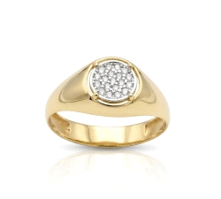ANILLO  0.10 CT DIAMANTES