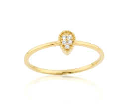 ANILLO  0.02 CT DIAMANTES
