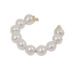 PENDIENTE EARCUFF PERLA BLANCA