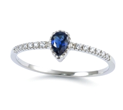 ANILLO ORO 18 KT DIAMANTES 0.06 CT  COLOR FINO