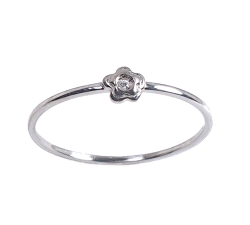 ANILLO ORO 18 KT DIAMANTE 0.01 CT