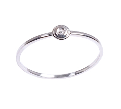 ANILLO ORO 18 KT DIAMANTE 0.01 CT