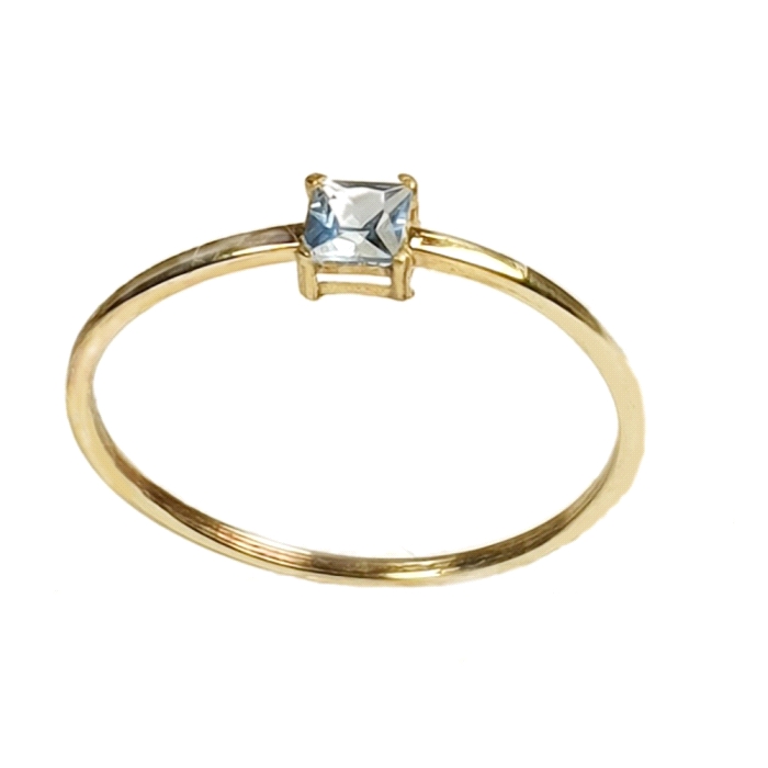 Anillo oro 18 kt color fino