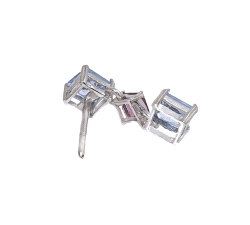 Pendientes articulados oro 18 kt color fino